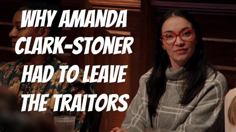 amanda clark leaving traitors us.